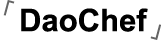 DaoChef Logo